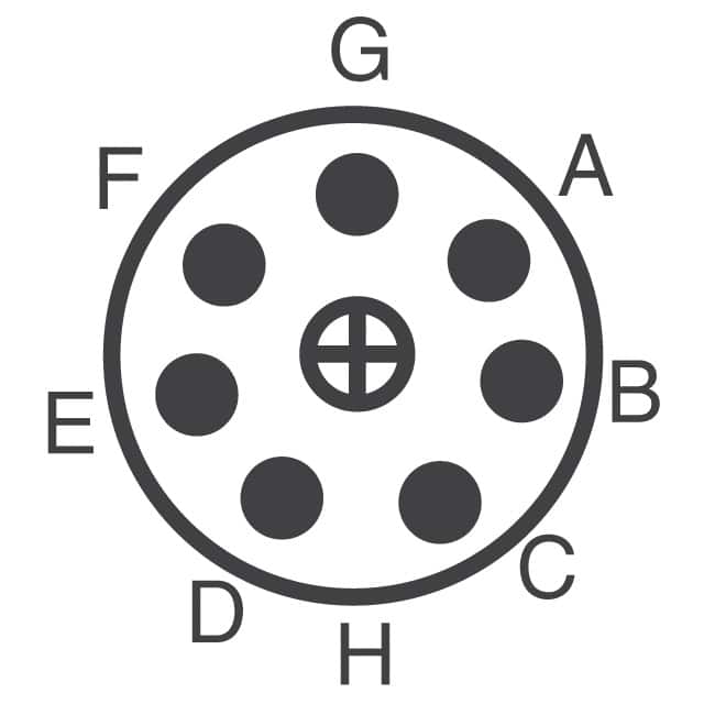 97-3108B-18-8P(946) Amphenol Industrial Operations  Assemblages de connecteurs circulaires